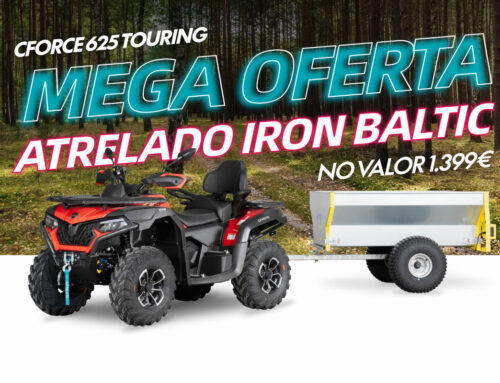 MEGA OFERTA na compra do CFORCE 625 Touring