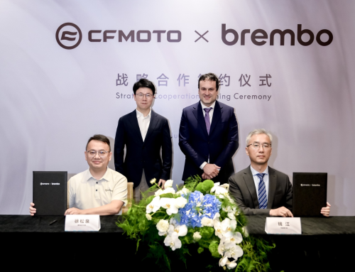 CFMOTO e Brembo reforçam parceria estratégica